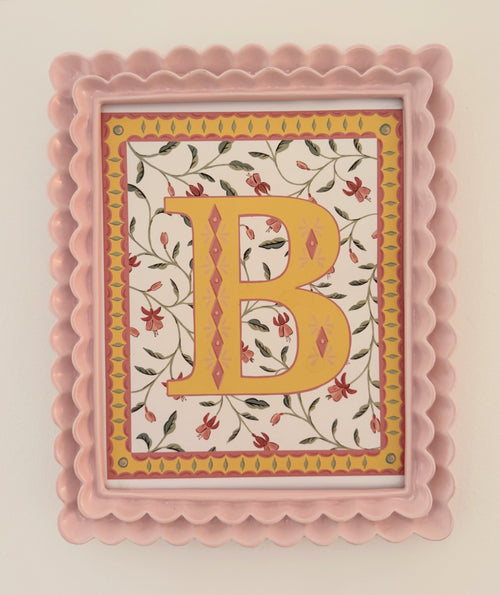 'B' Alphabet Print