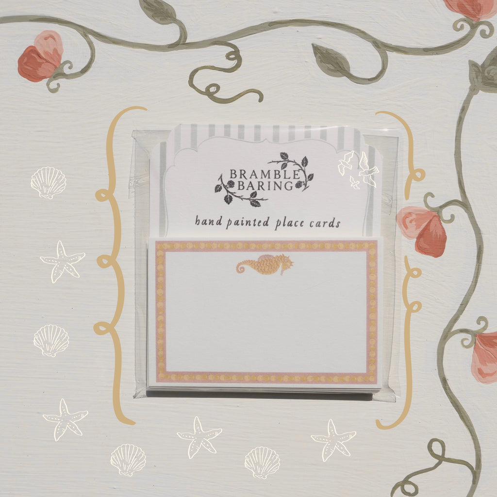 Seahorse Placecard
