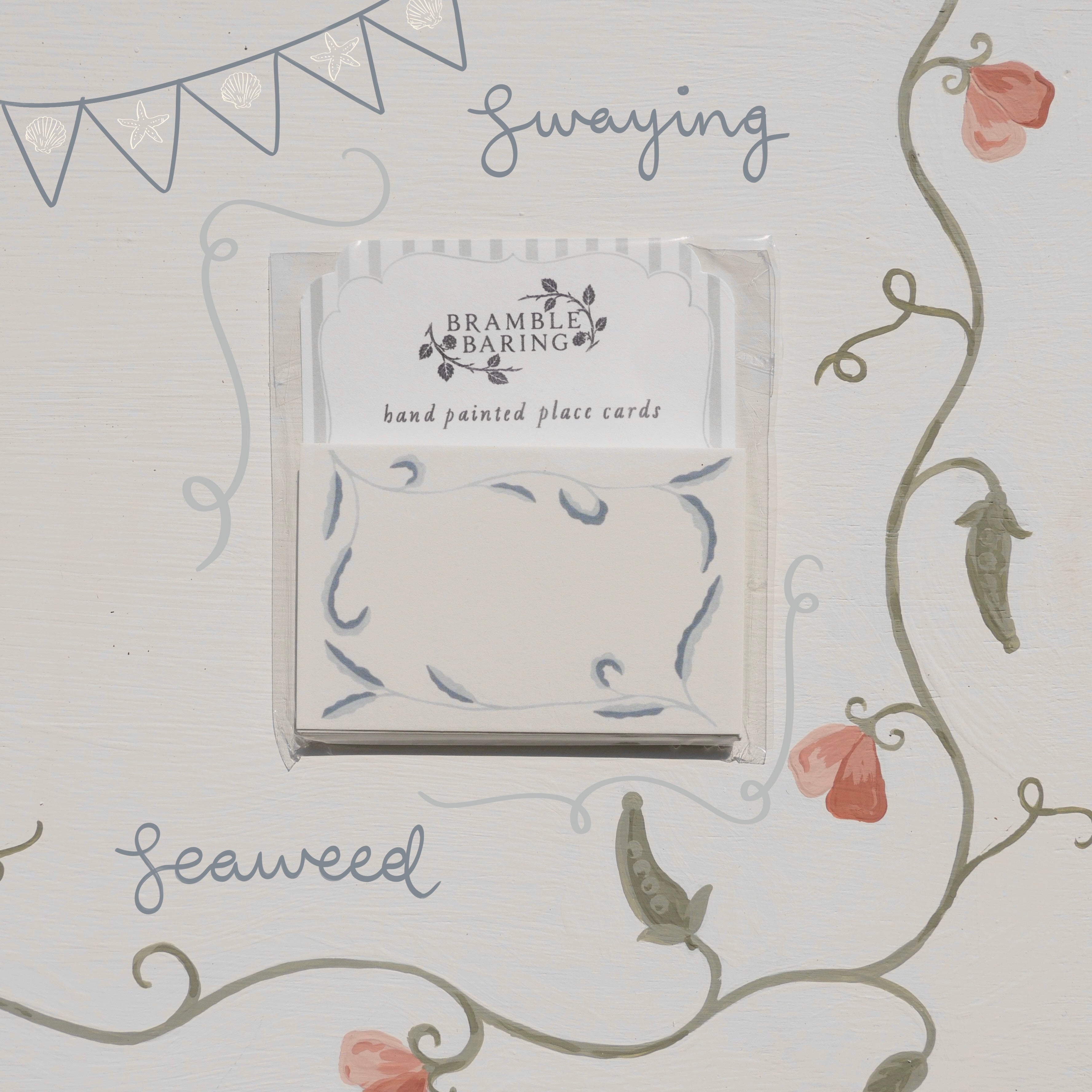 Swaying Seaweed Placecards