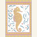 Seahorse print