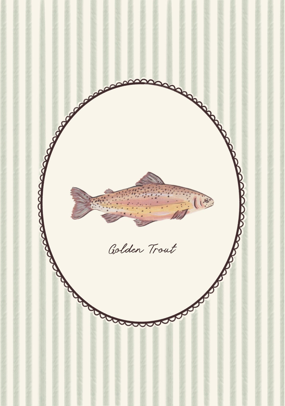 Golden Trout Print