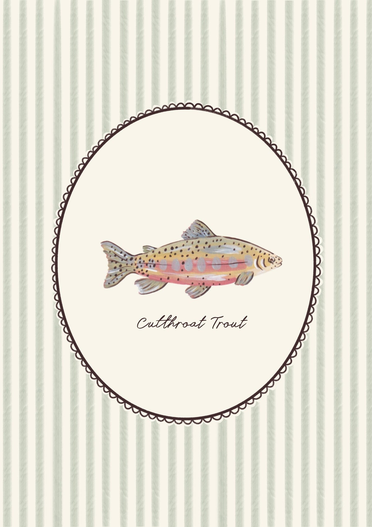 Cutthroat Trout Print