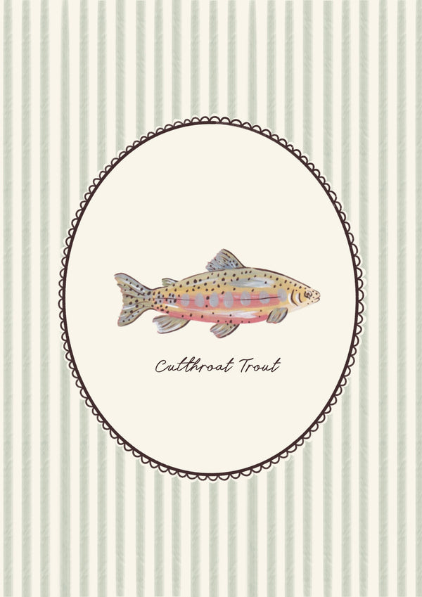 Cutthroat Trout Print