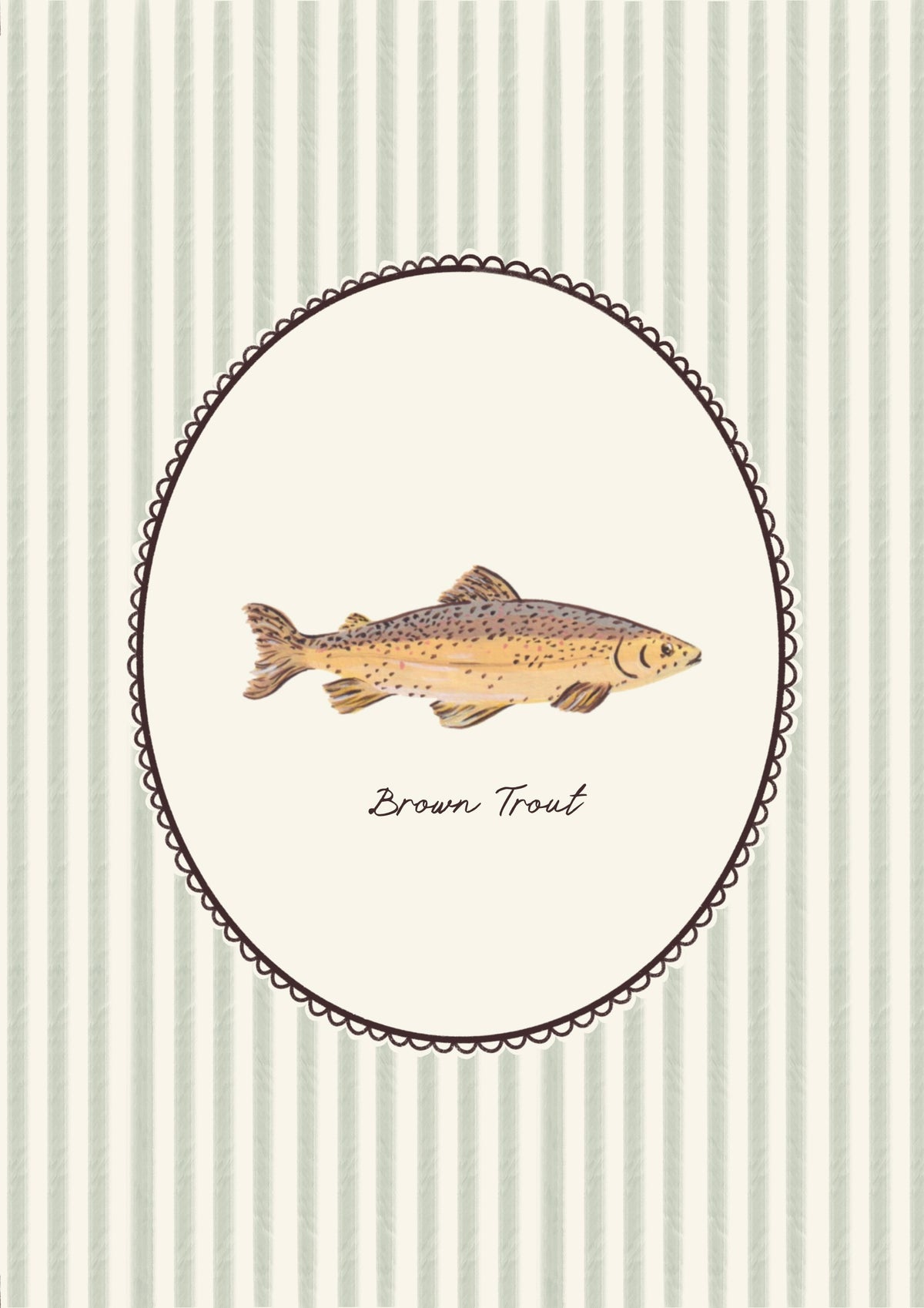Brown Trout Print