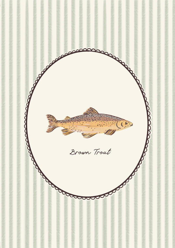 Brown Trout Print