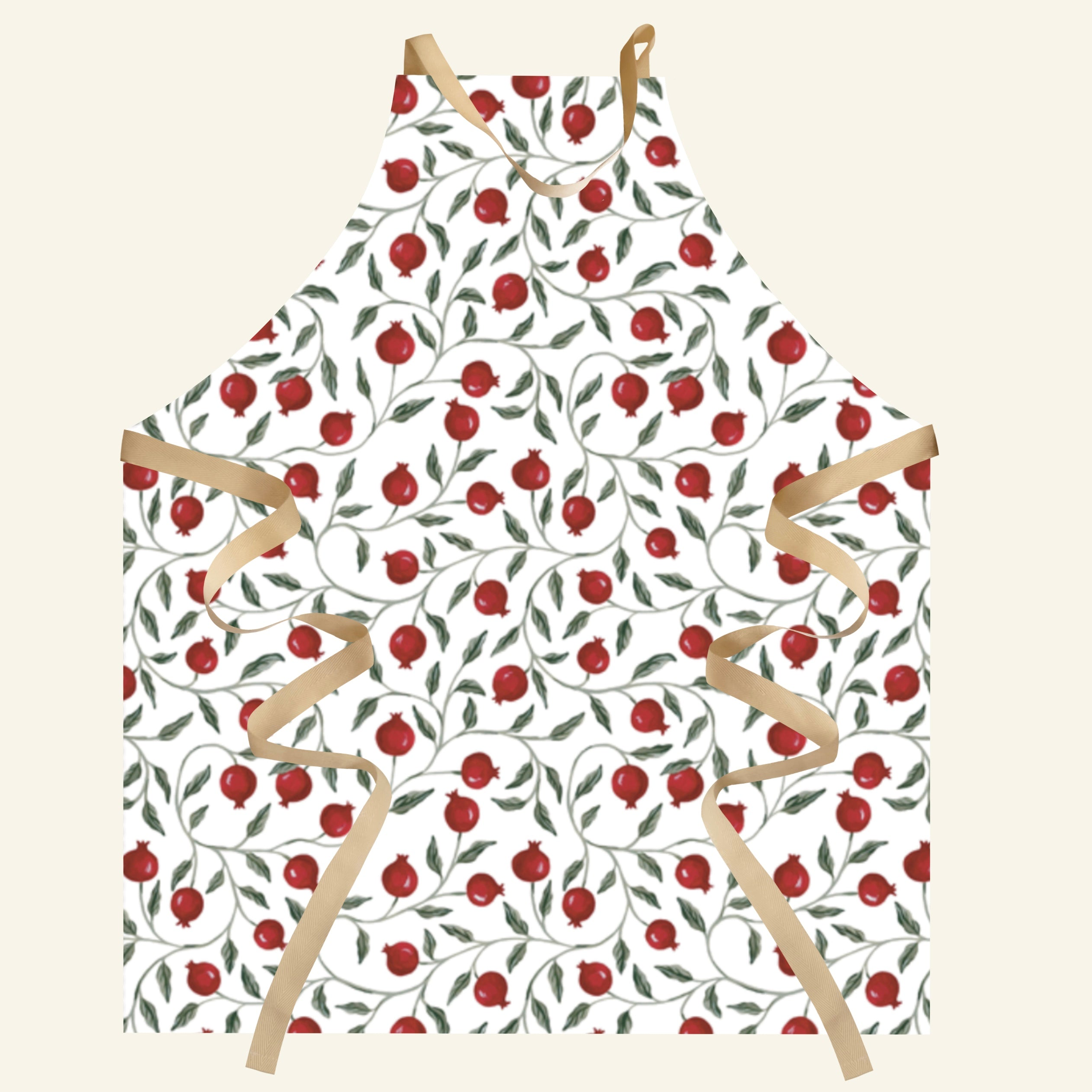 Pomegranate apron