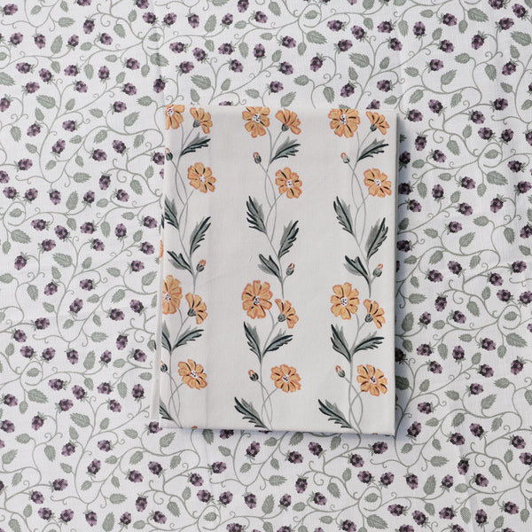 Trailing Flowers Tea Towel