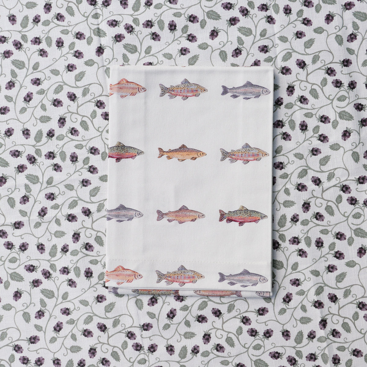 Trout Tea Towel